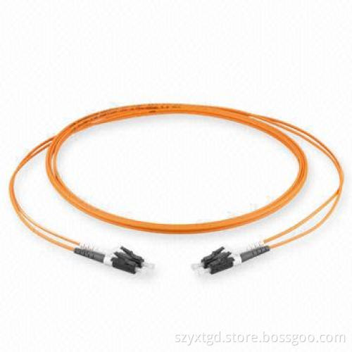 OM2 Fiber-optic Patch Cord, Customized Colors are Accepted